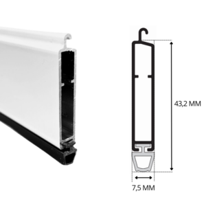 Lame finale pour tablier PVC 37/40/42 et ADP 37/39/42mm