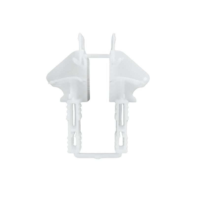 Paire de tulipes blanc – volet rénovation lames 8 mm – Image 4